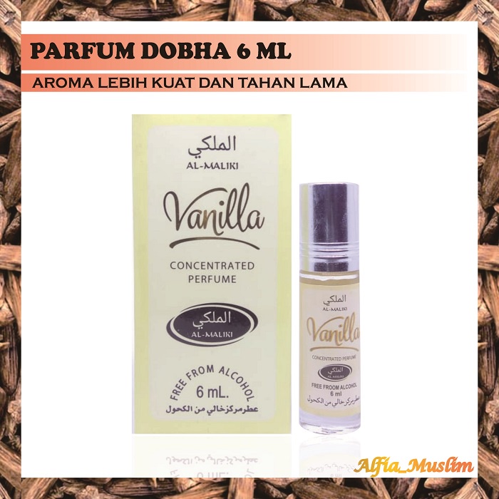 Parfum Vanilla Non Al kohol Dobha 6 ML Roll On