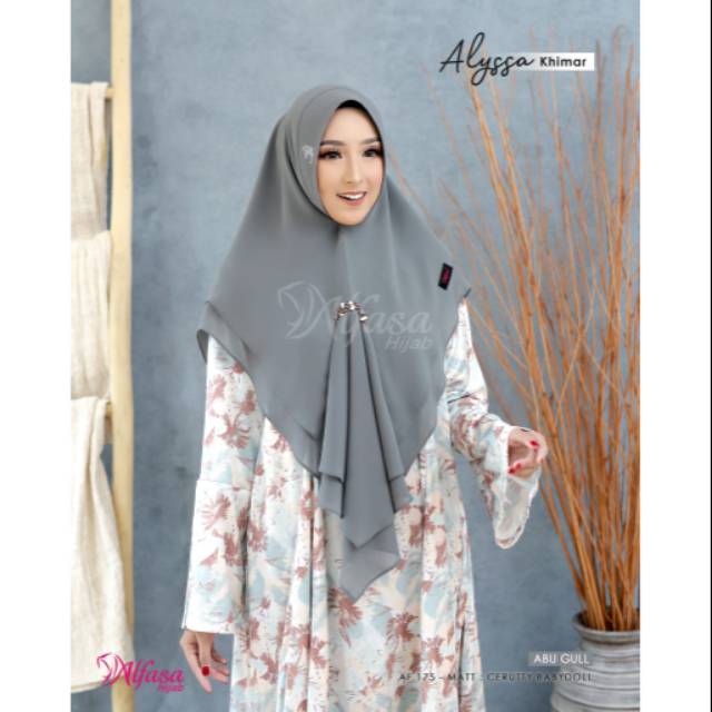 Restok Alyssa Khimar Alfasa