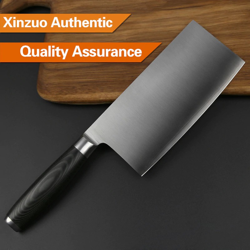 Jual XINZUO 7 Big Chinese Cleaver Knife 3 layer 440C Clad German