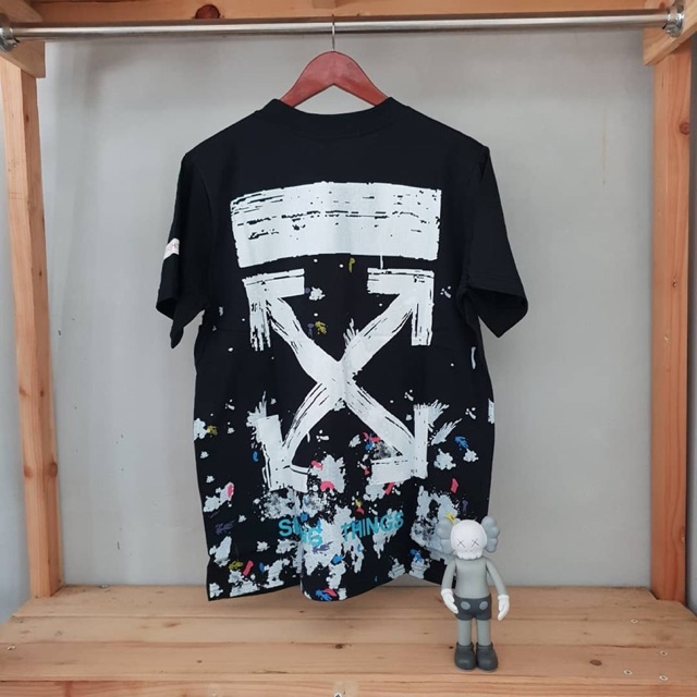 Kaos Off White Galaxy Premium