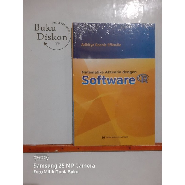 Jual Buku Origional Matematika Aktuaria Dengan Software R Indonesia Shopee Indonesia