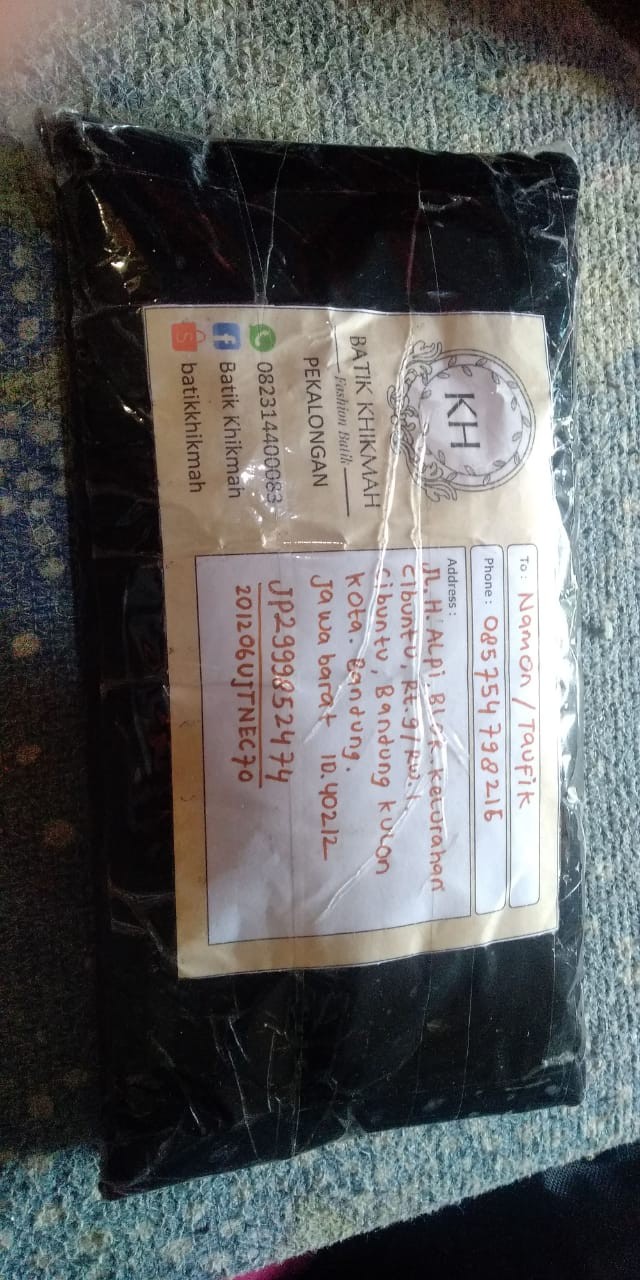 New Arrival Distro Batik Pria Bordir Sogan Hrb026 Batikaf Notoarto Batik Ipnu-ippnu