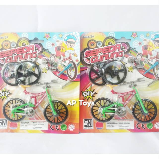 Mainan Miniatur Sepeda Gunung