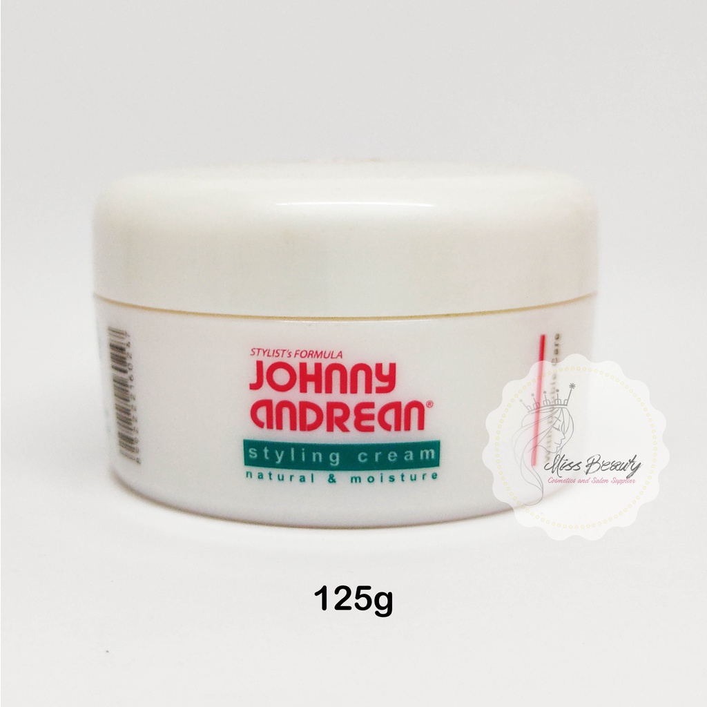 Jual Johnny Andrean Styling Cream Natural & Moisture 125gr Shopee