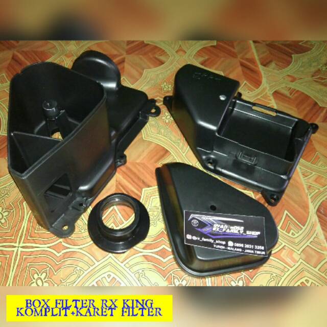 Box filter rx king komplit+karet filter