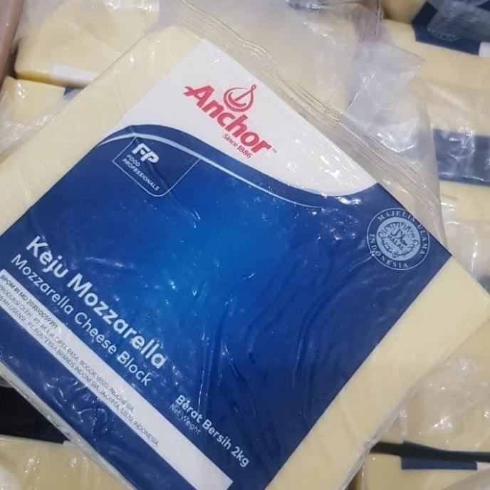 

(BISA COD) KEJU MOZARELLA ANCHOR 2kg GOJEK GRAB SPECIAL Kode 391