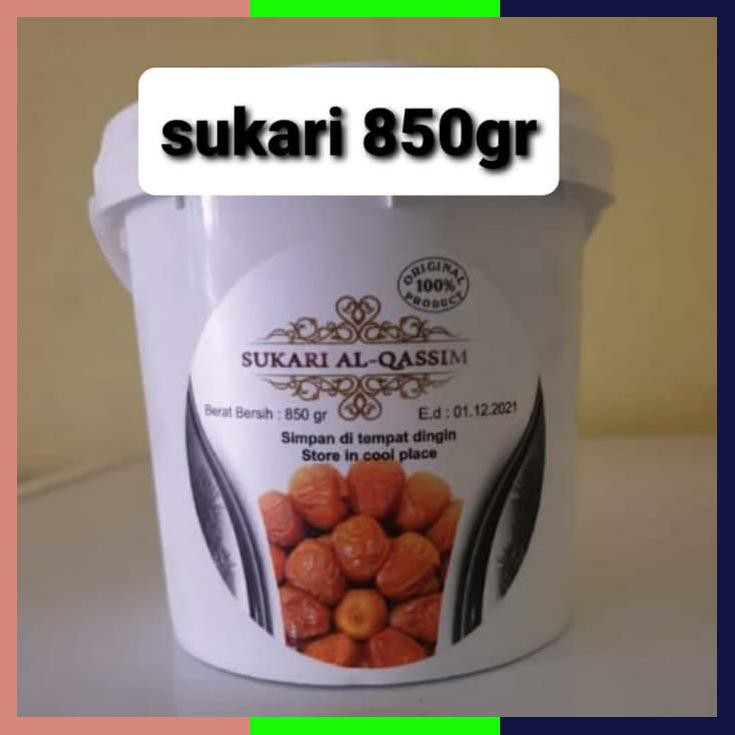 

Kurma Sukari Ember Sukari 850Gr
