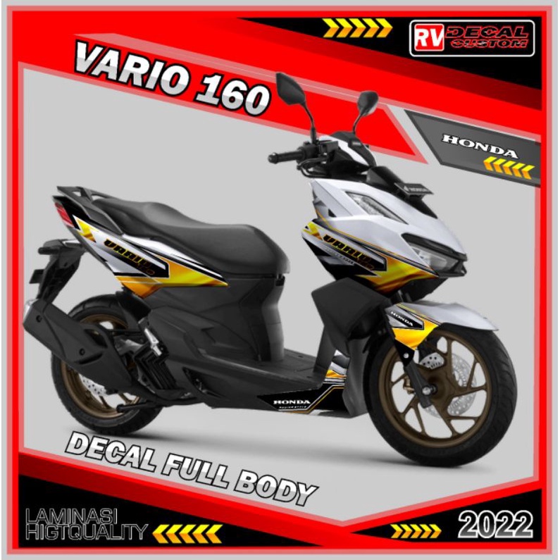 Decal Sticker full body Vario 160/ Decal Vario new 160
