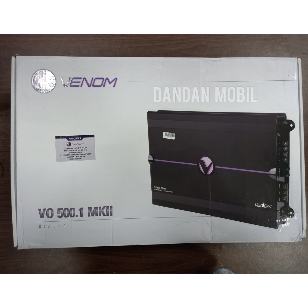 power venom monoblock VO 500.1MKII/ VO 500.1 MKII