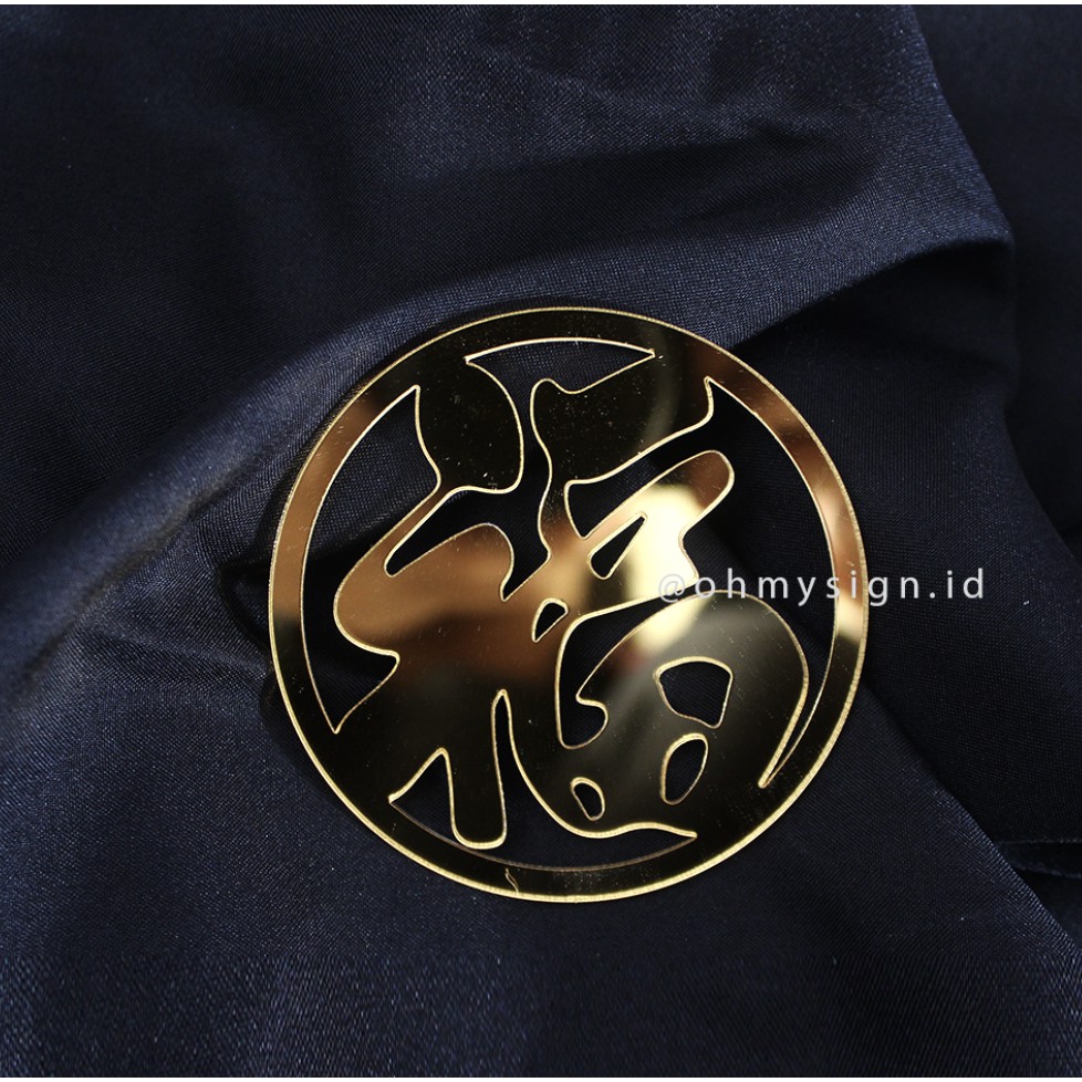

Hampers Gift Round Tag 01| Imlek Tag | Gold Mirror | Chinese New Year