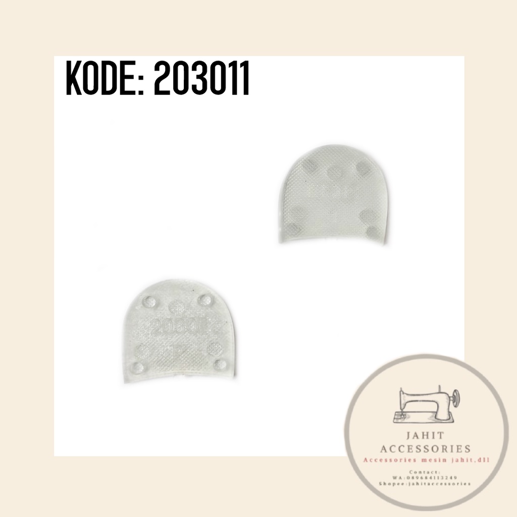 Tutup Alas Hak Kaca Tinggi / Heels (Kode 203011) Heel Tip Perawatan Aksesoris Alas Sepatu Hak Wanita