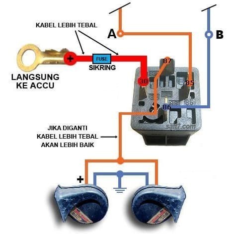 Klakson Keong Universal High Quality Suara Kuat Mobil Eropa BSOECH Anti Air Waterproof Motor BSEOCH PABRIKAN BOSCH KUAT POWER