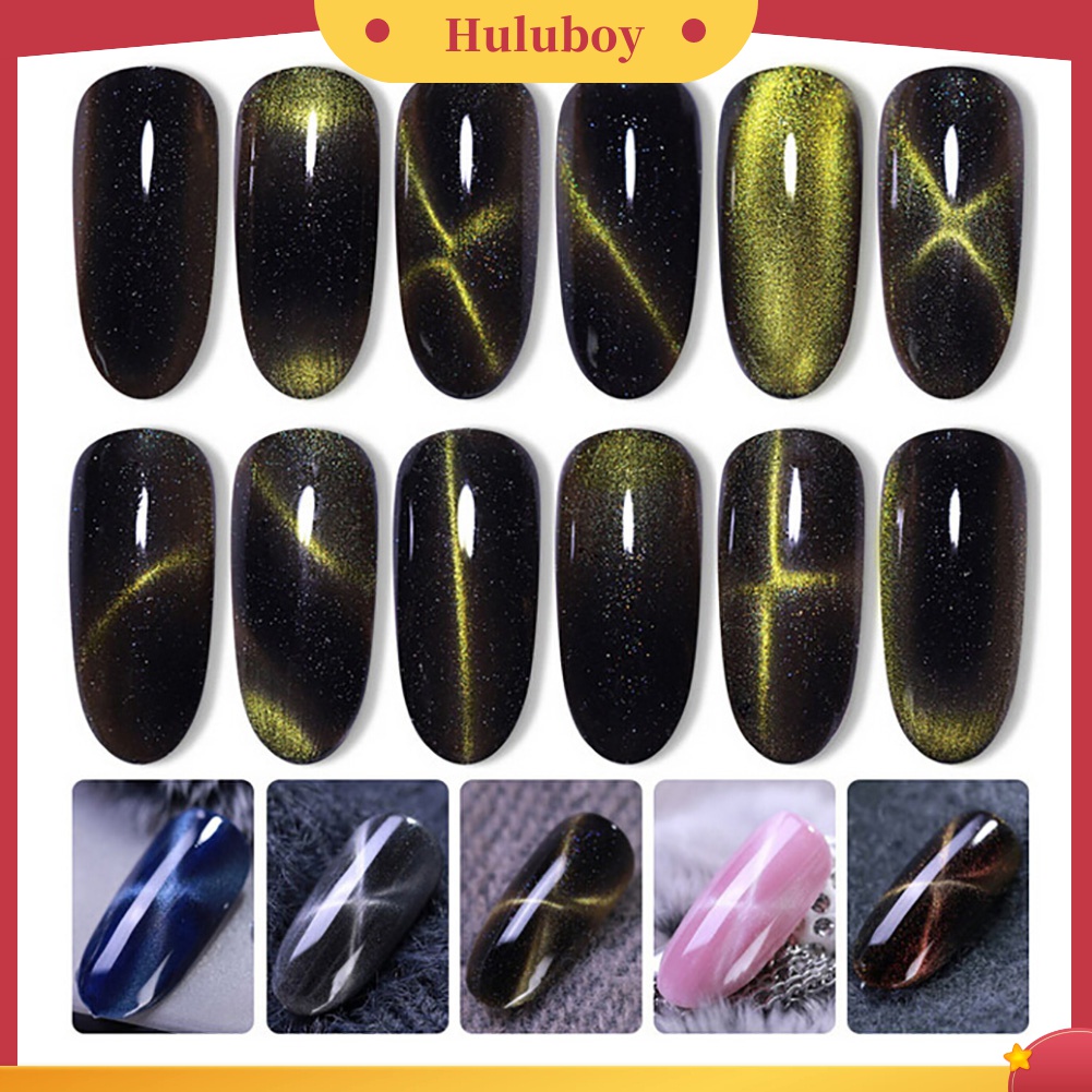 Huluboy Huluboy♡ Pen Magnet Pembuat Efek Cat Eye 3D Untuk Kutek UV Gel Manicure