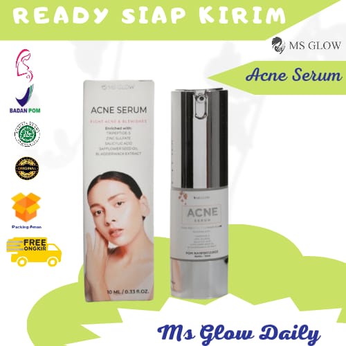 ACNE SERUM / SERUM WAJAH ACNE MS GLOW