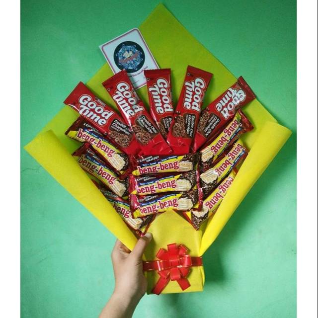 

Buket snack beng-beng
