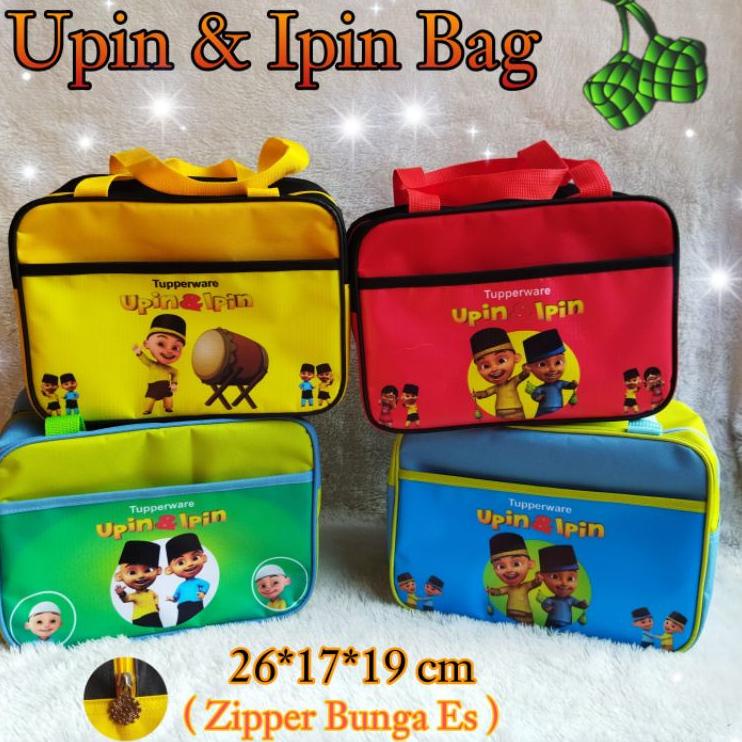 "GDW.27Jn22ᴱ" Tas Frozen ELSA  Tupperware ( Zipper Bunga Es ) / Tas Forever Sister FROZEN Tupperware