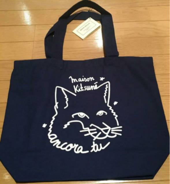 Maison Kitsune Tote Bag Shopee Indonesia