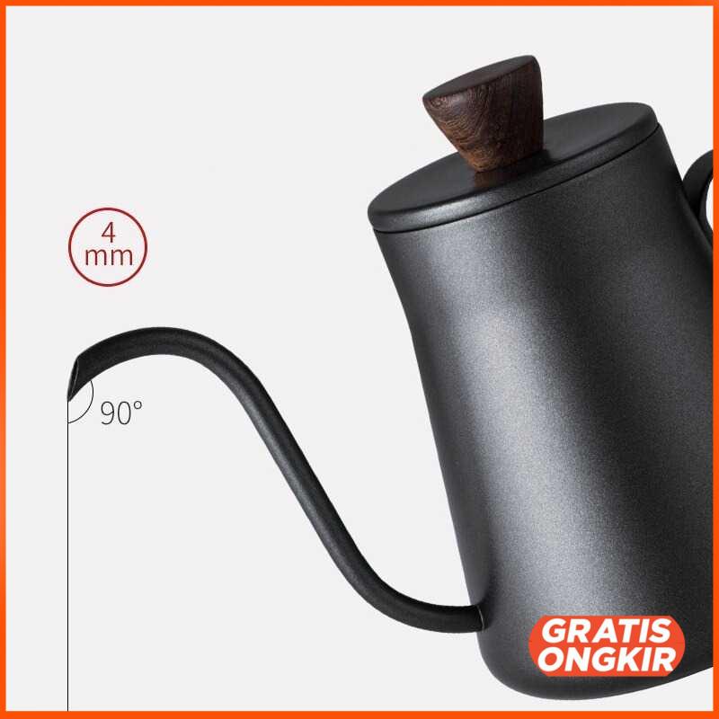 Teko Pitcher Kopi Teh Teapot Stainless 400ml