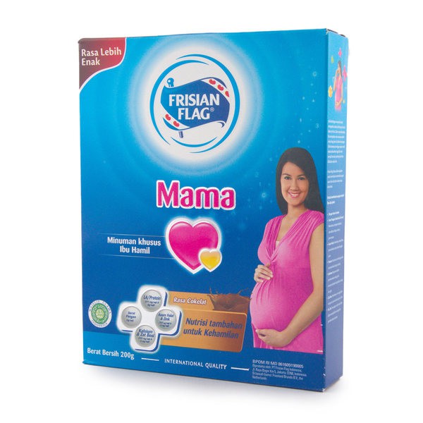 

FRISIAN FLAG Mama Rasa Coklat 200gr - Minuman Khusus Ibu Hamil