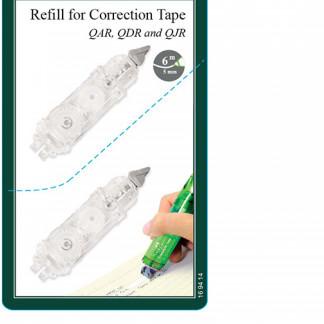 

♨ FABER CASTELL REFILL FOR CORRECTION TAPE - REFILL ISI 2 ➢