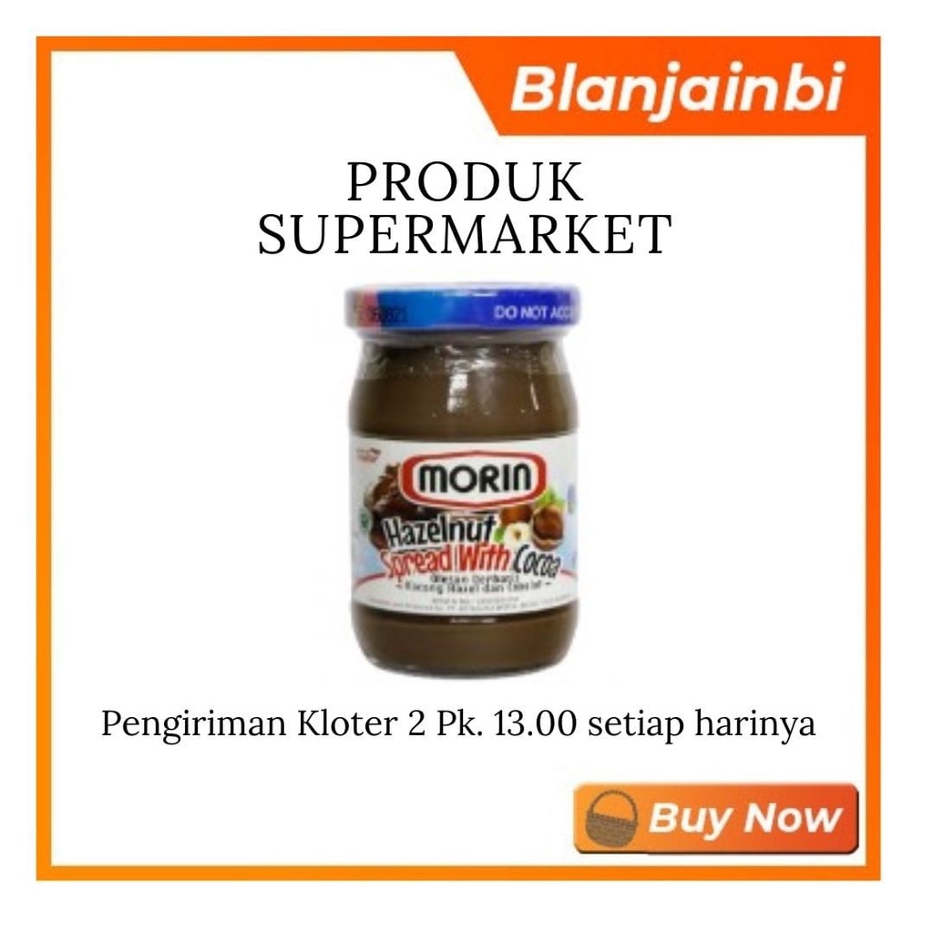 

Morin Hazelnut Spread With Cocoa