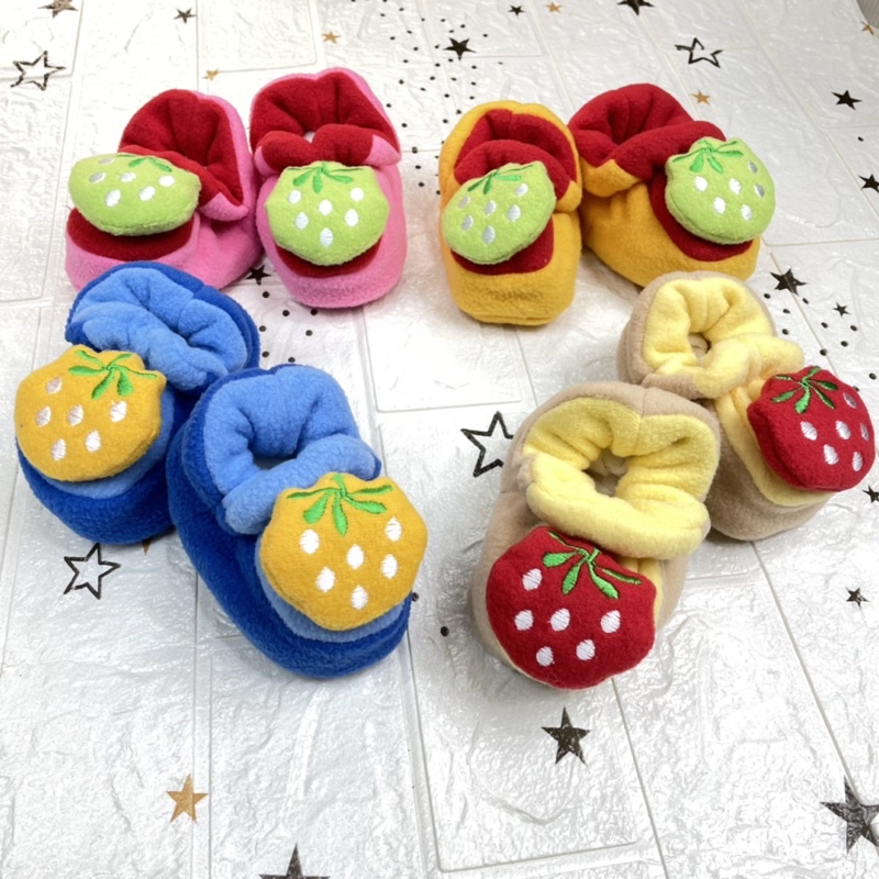 Sepatu Bayi Lucu Alas kaki Bayi kaos kaki bayi Sepatu Bayi Prewalker Sepatu Bayi Motif Fruity DNW BABY