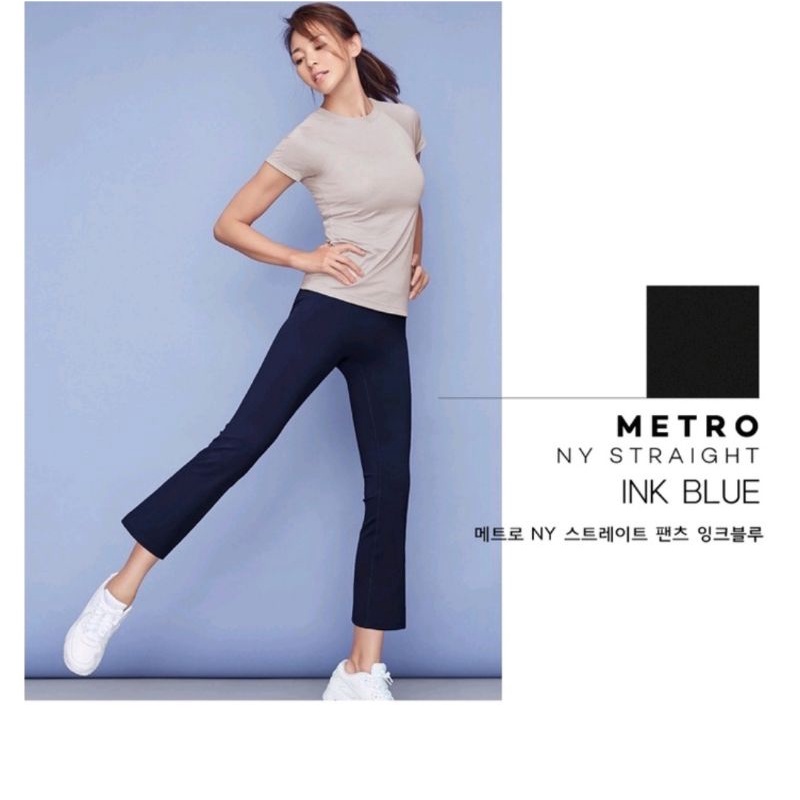G* by UN* CROPPED WIDE CULLOTES/STRAIGHT PANTS [CELANA KULOT/LEGGING WANITA]-Ink blue straight