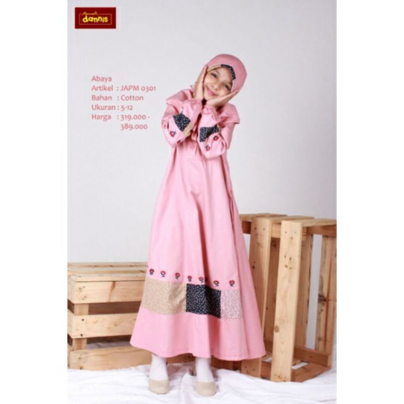 ABAYA ANAK DANNIS size 4,9(japm 0301)