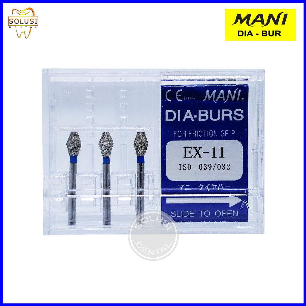 

MANI DIAMOND BUR STANDARD EXTRA SHAPE EX - SET/BOX