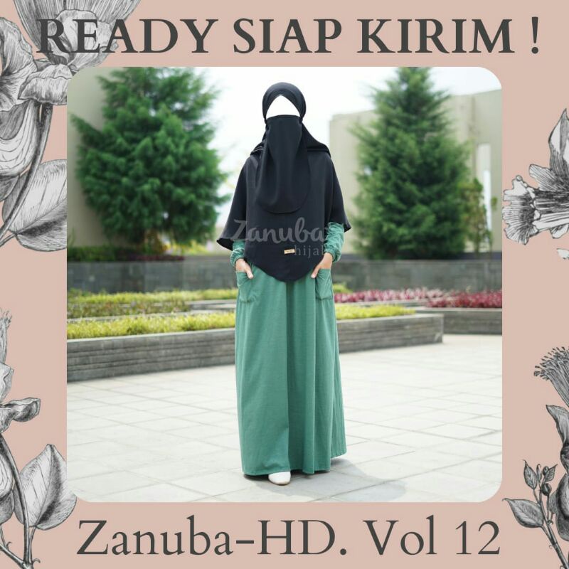 Homey Dress vol. 12 by Zanuba Hijab | home dress
