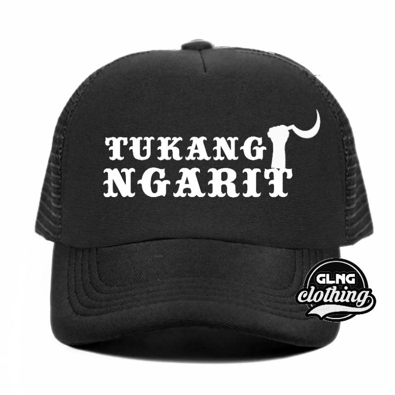 Topi Tukang Ngarit - Topi Trucker Tukang Ngarit