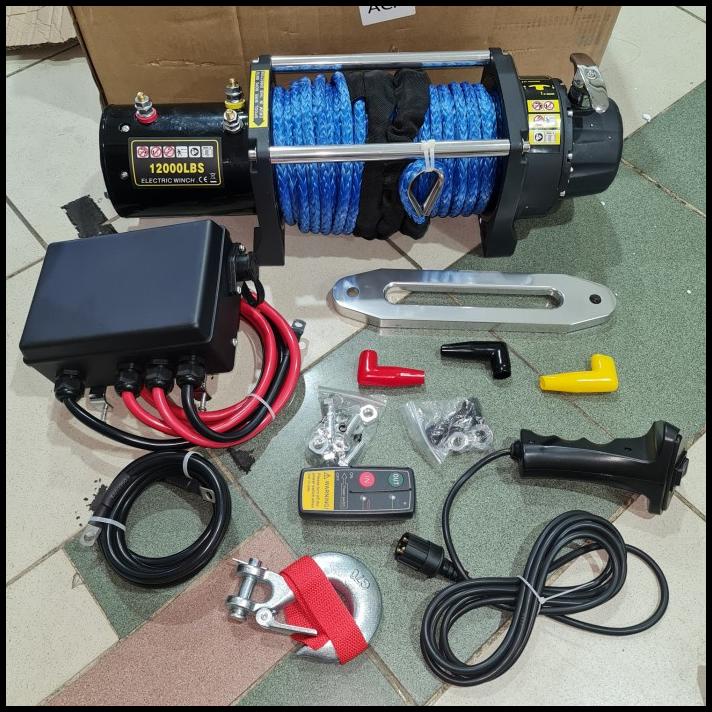 Winch 12000Lbs Synthetic Plasma Rope