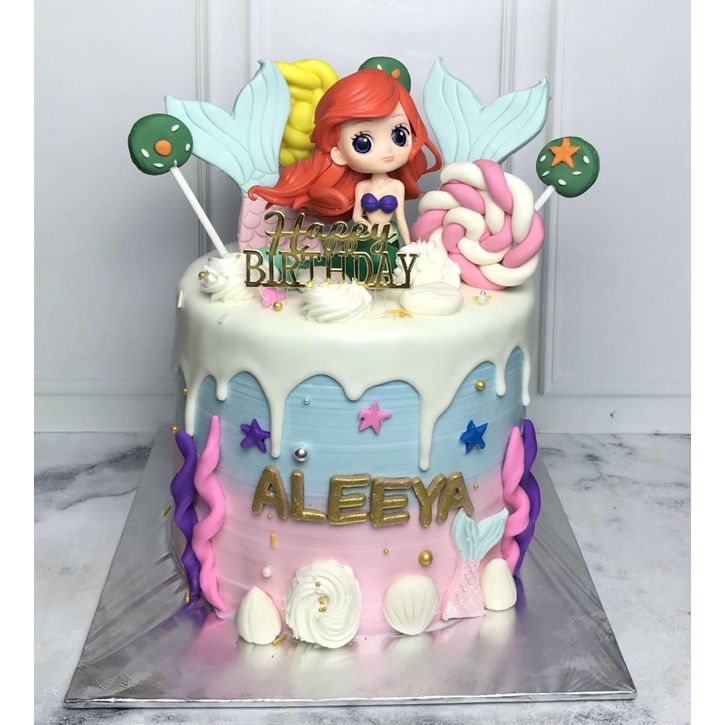 

Kue Ulang Tahun Duyung / Cake Ultah Duyung