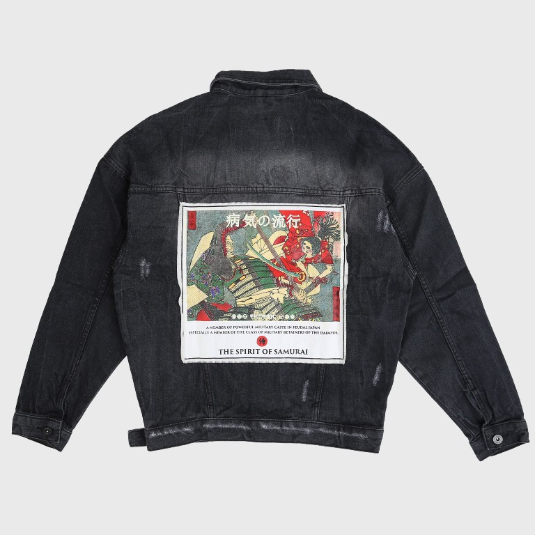 

Epidemic Bushido Denim Jacket - Jaket Denim Epidemic