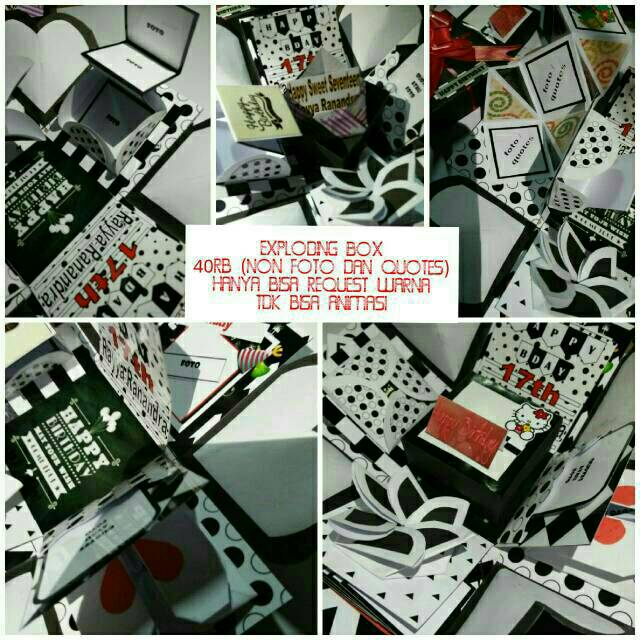

Kado 8x8 !!! Explosion Box, Exploding Box, Custom, Kotak Kado SURPRISEkosongan tanpa foto dan ucapan