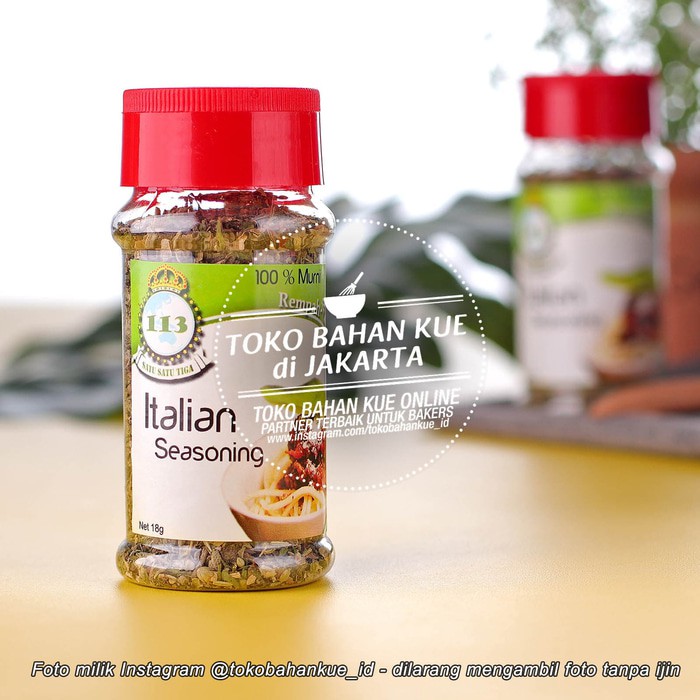 

TERMURAH REMPAHKU - 113 ITALIAN HERBS SEASONING HERB SPICES BUMBU TABUR BOTOL !!!!
