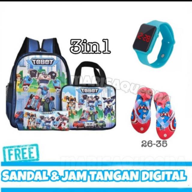 TERMURAH tas ransel anak / tas ransel anak tobot / tas ransel anak murah / tas ransel anak