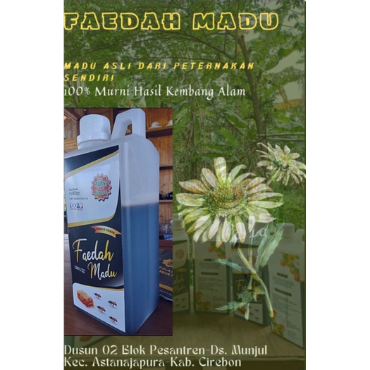 

MADU HUTAN MURNI_100 % Dari Kembang Pilihan