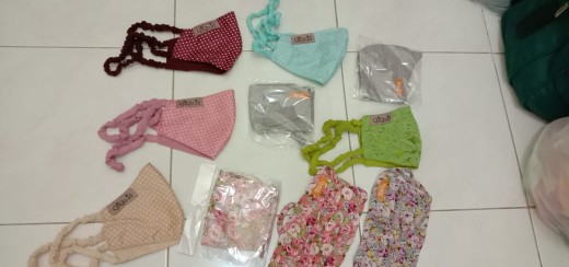 Vitara | Ready Best Seller Masker Nibras Qiqo Bolba Batik Tile Bunga Polka Terbaru Terlaris