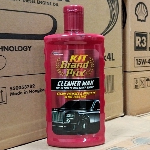 KOMPON HALUS PEMBERSIH PENGKILAP KIT GRAND PRIX CLEANER WAX 500 ML