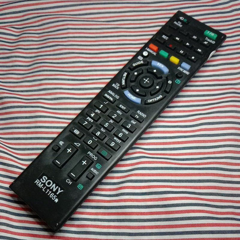 REMOTE TV SONY BRAVIA LCD/LED SMART TV RM-L1165