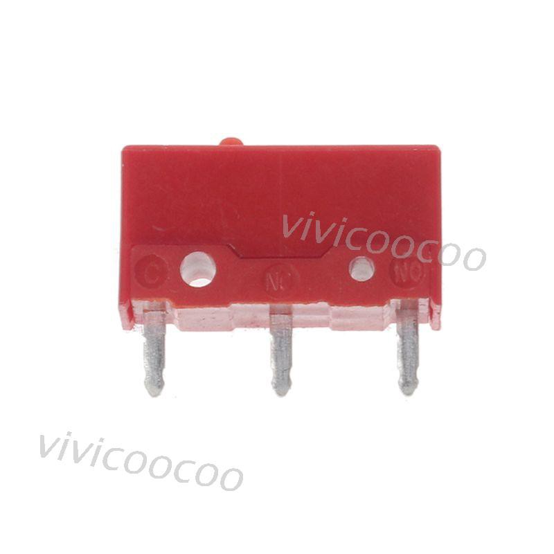 Vivi 1pc Kailh Gm Saklar Micro Button Kontaktor 60 Juta Klik Warna Merahemas Untuk Alat Elektronik