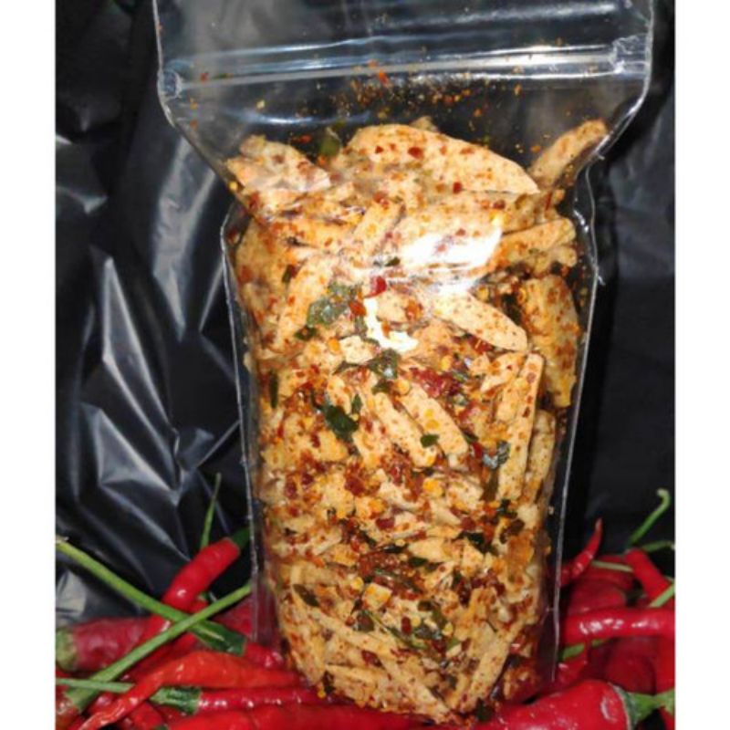 

Basreng pedas daun jeruk