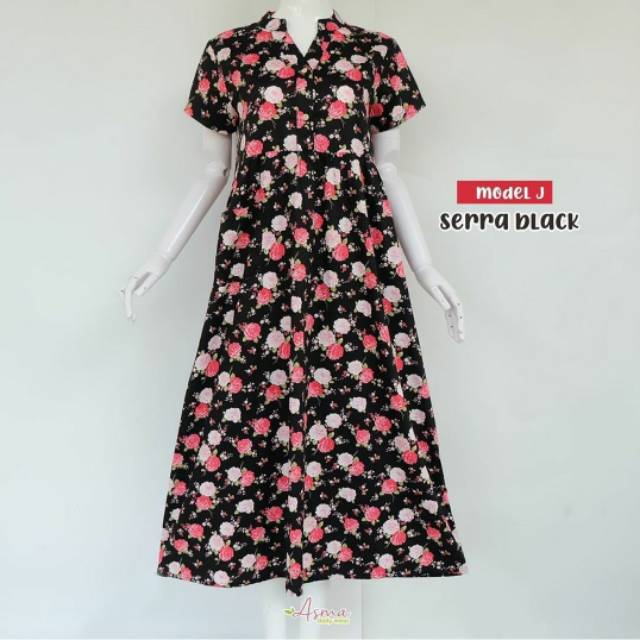 Model J serra black asma daily wear