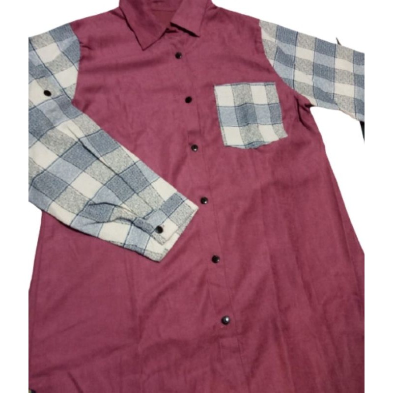 TUNIK KOMBINASI * TUNIK CODURAY * TUNIK WANITA