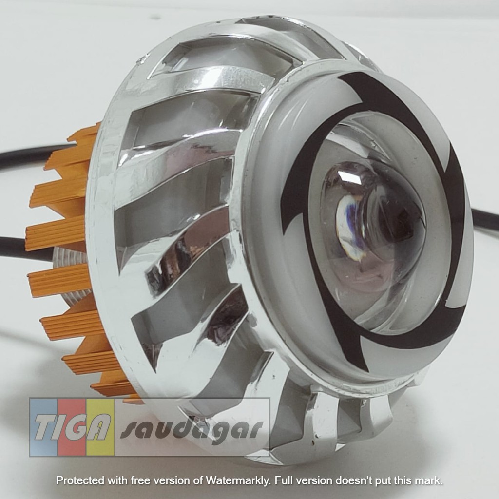 LAMPU MOTOR LED SABIT PROJIE DEPAN HEADLAMP MINI LONGSTAY FLASH-2