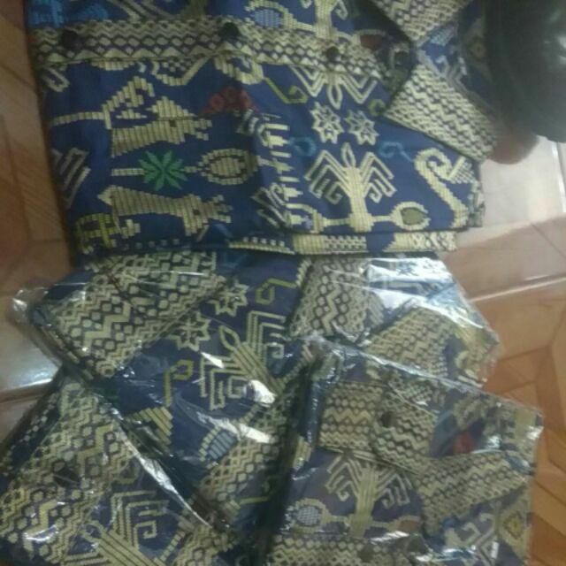 Qnunbatik Kemeja Batik Lengan Panjang Standard - 5l Narita Prodo