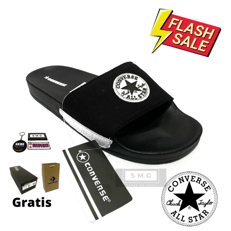 SANDAL SLOP C0NVEERS3 CT || SENDAL CASUAL SPORT SANDAL SLIDE PRIA WANITA-1