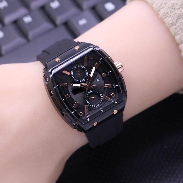 ↔ JAM TANGAN WANITA/PRIA MEWAH ELEGAN KEKINIAN TERBARU FS20 KW PREMIUM GRADE ORI TAHAN AIR STRAP グ