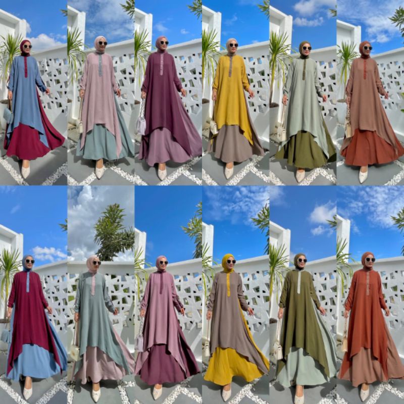 BASIC QILLA DRESS BY SYAFEERA / DRESS WANITA ELEGAN BY SYAFEERA SYARI ORI | #SYAFEERASYARI #DRESS
